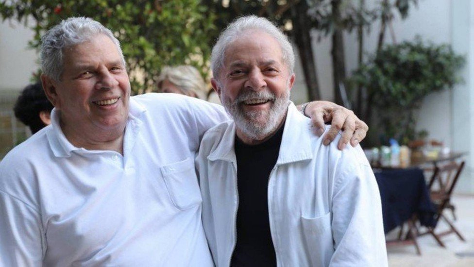 Ex-presidennte Lula e Irmmão Vavá