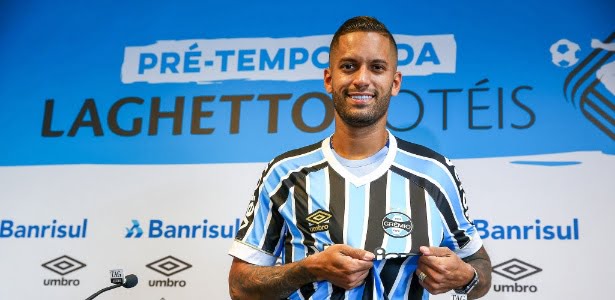Picoense Rômulo se apresenta no Grêmio