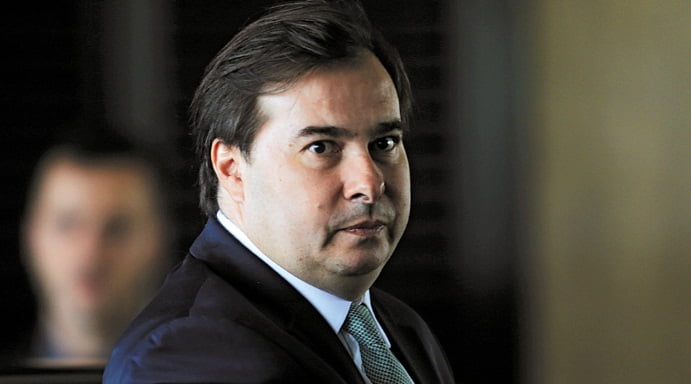 presidente da Câmara de Deputados, Rodrigo Maia (DEM-RJ)