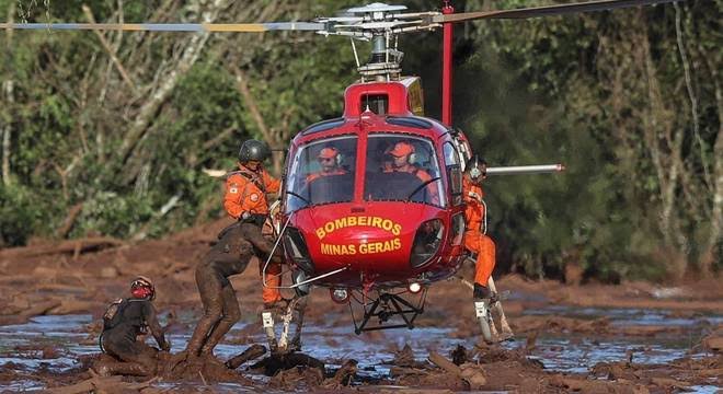 resgate em Brumadinho