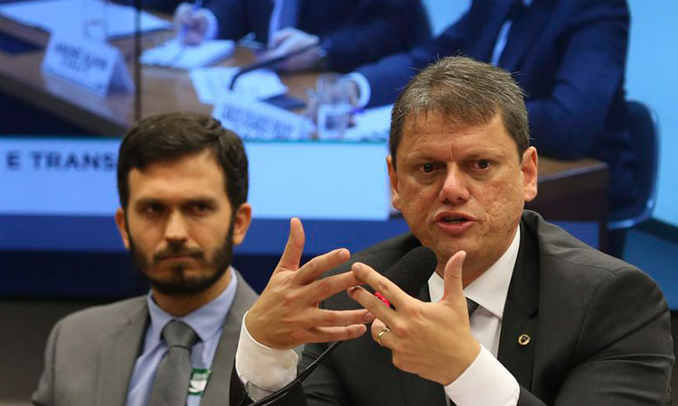ministro de Infraestrutura, Tarcísio Gomes de Freitas
