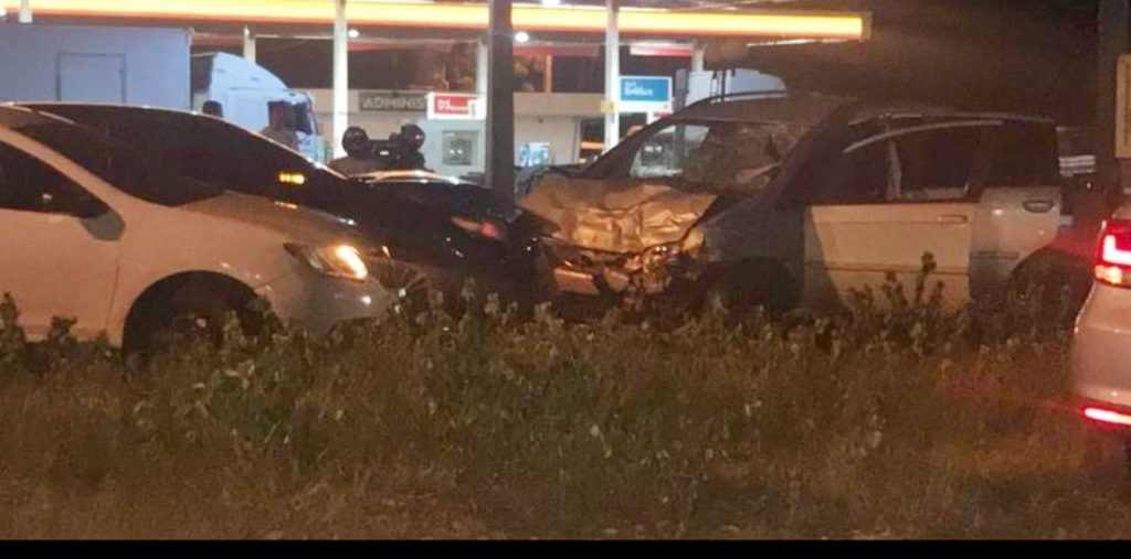 Acidente com quatro veículos na BR-316 deixa um ferido grave