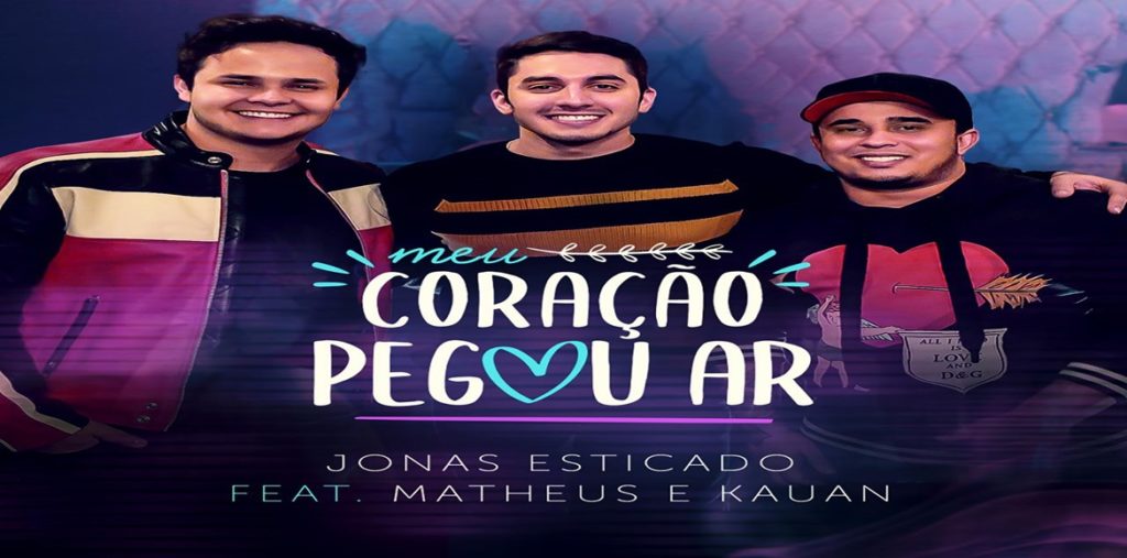 Jonas Esticado lança música “Meu Coração Pegou Ar” com Matheus e Kauan