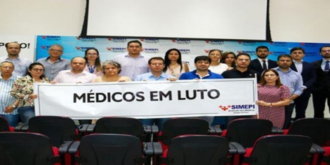 Pela terceira vez, médicos do Piauí suspendem atendimentos por três dias