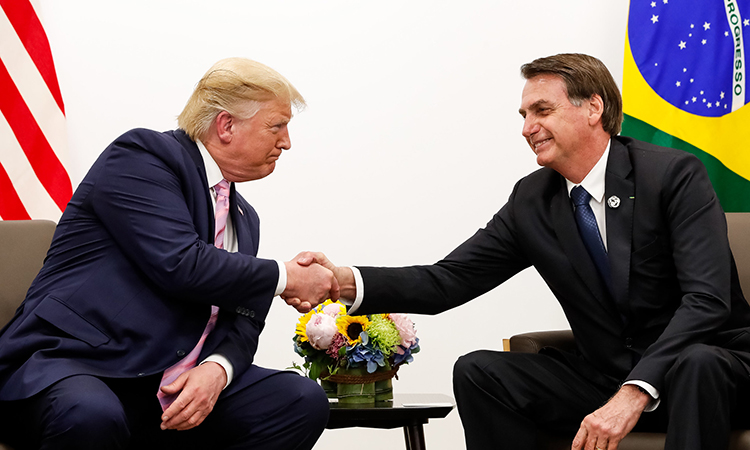 28/06/2019 Encontro Bilateral com o Presidente dos EUA