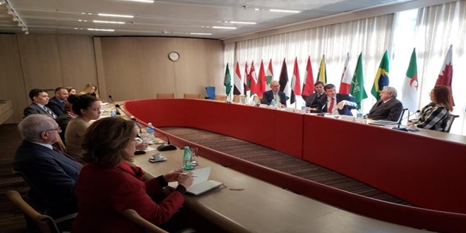 Governador W.Dias apresenta projetos à Câmara de Comércio dos países árabes