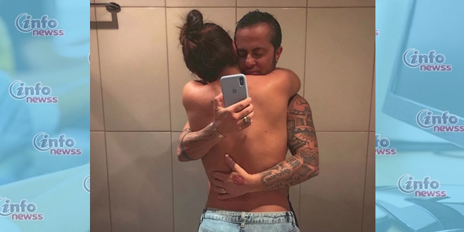 Grávida, Andressa Ferreira posta foto sensual com Thammy e se declara