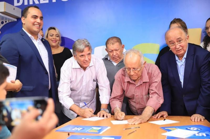Renato Berger e Ananias Carvalho se filiam ao PSD