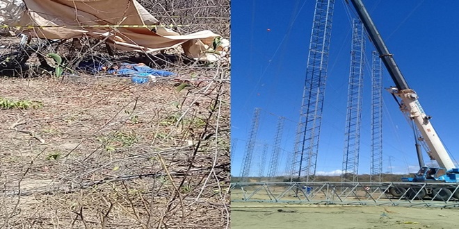 Torre de transmissão de energia cai e mata operário piauiense na Bahia