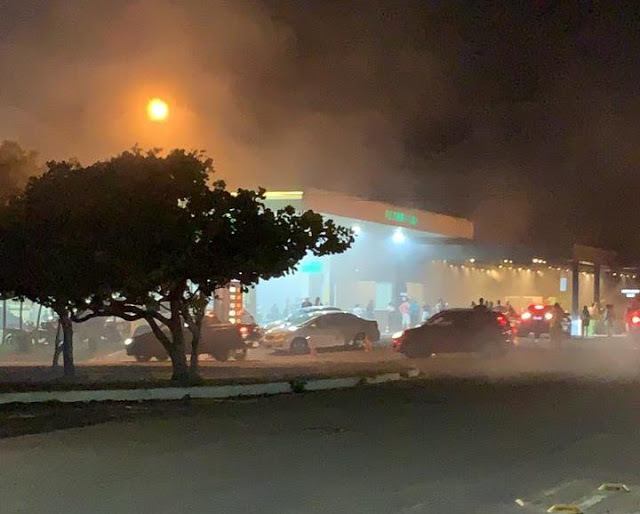 churrascaria incendio