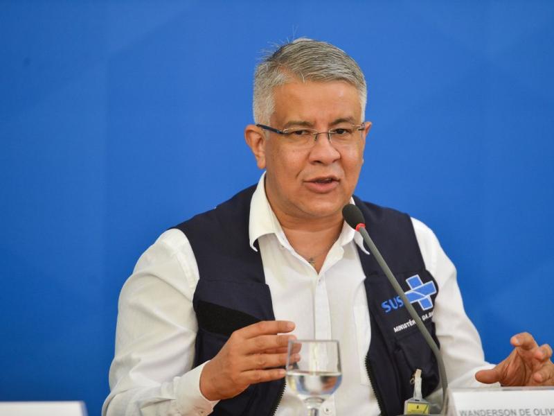 secretário de vigilância do Ministério da Saúde, Wanderson de Oliveira