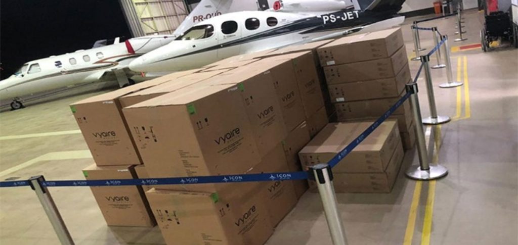 Busca e apreensão localiza 20 respiradores do Piauí em empresa de São Paulo