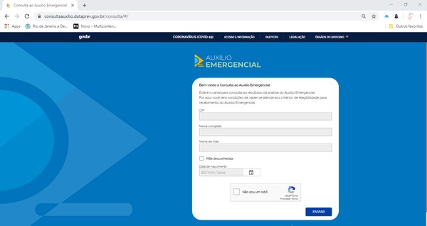 Auxílio Emergencial como saber se seu CPF foi usado e como denunciar a fraude