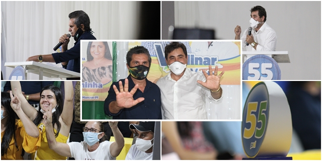 Convenção do PSD homologa candidaturas de Valdinar Silva e Valdo Benedito para prefeito e vice em Padre Marcos - page