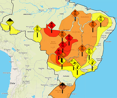 Piauí massa de ar seco traz baixa umidade do ar e altas temperaturas