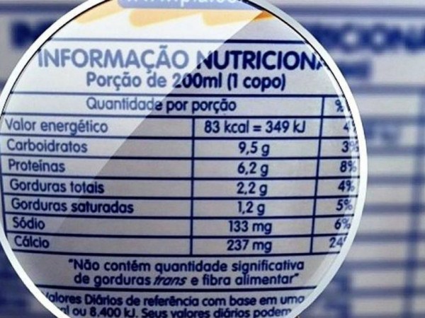 Anvisa aprova norma sobre rótulo nutricional em embalagens