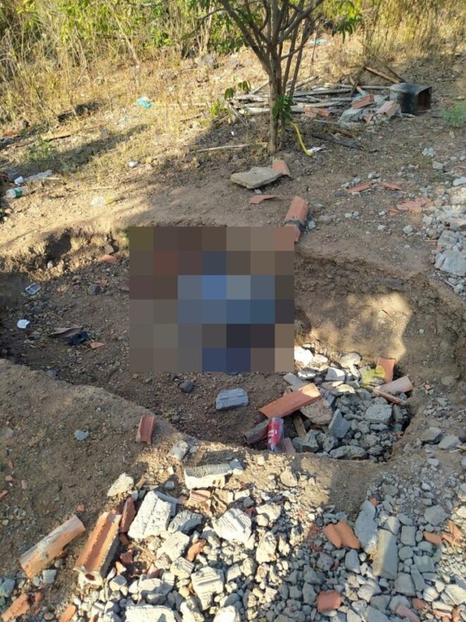 Corpo de idosa é encontrado em estado de decomposição dentro de buraco no Piauí