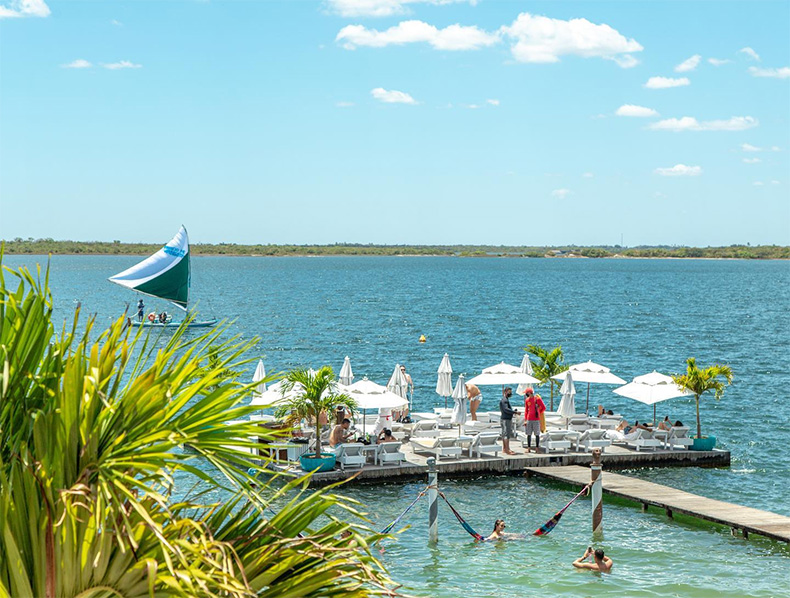 Lagoa do Paraíso em Jericoacora