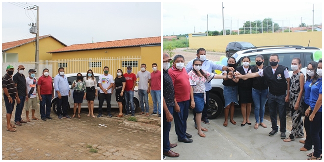 Prefeito Ademar entrega dois veículos 0km para a população de Belém do Piauí e reforça frota da prefeitura Prefeito Ademar entrega dois veículos 0km para a população de Belém do Piauí e reforça frota da prefeitura