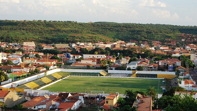 Estádio Helvídio Nunes, em Picos (Foto: Divulgação)
