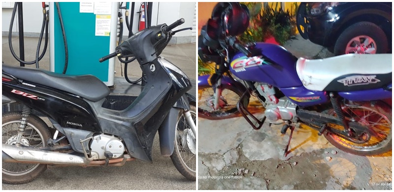 Polícia Militar recupera em Picos motocicletas com restrição de roubo e furto