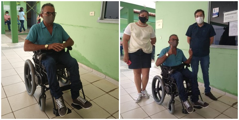 Saúde de Picos faz entrega de equipamentos de mobilidade e ortopédicos a deficientes