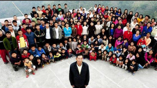 38 mulheres e 89 filhos -Pai da 'maior família do mundo' morre na Índia