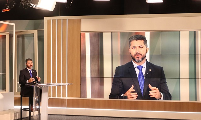 Senador Marcos Rogerio participa do programa sem sencesura