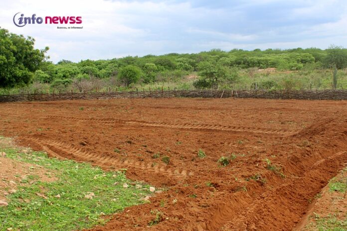 Prefeitura de Francisco Macedo beneficia agricultores do município com aração de terras por mais um ano consecutivo - IMG_2137