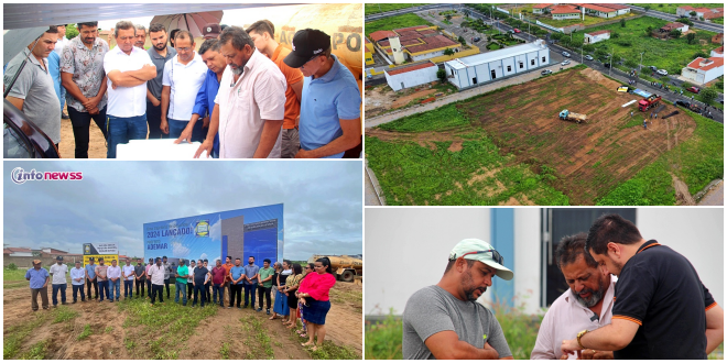 Com investimento de R$ 2,5 milhões e projeto futurista, obra da Prefeitura de Belém do Piauí é iniciada