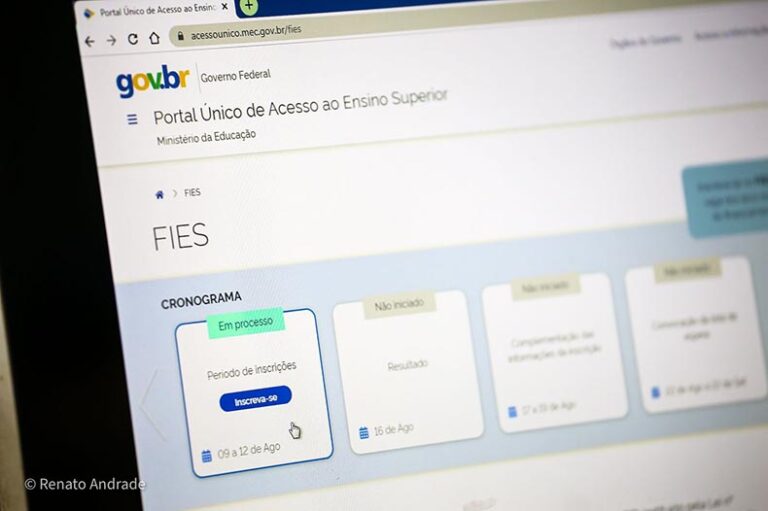 Fies abre inscrições para vagas do primeiro semestre nesta terça-feira (12) Fies abre inscrições para vagas do primeiro semestre nesta terça-feira (12)