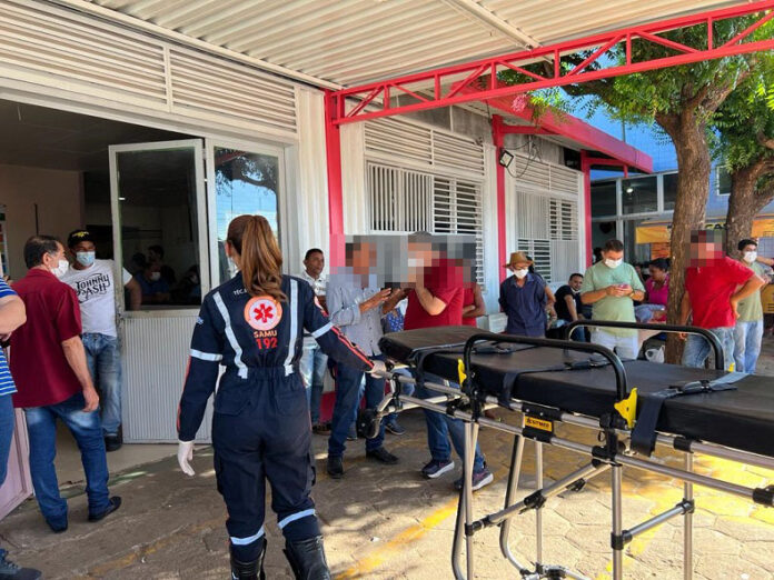 Samu no Hospital Regional Justino Luz em Picos PI