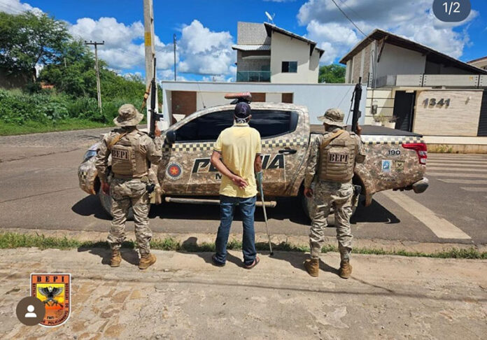 BEPI prende homem por crime de estupro em Geminiano–PI