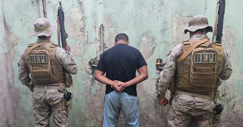 Suspeito de participação em tentativa de homicídio em Picos - Foto: Bepi