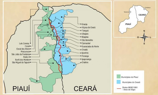 Litígio Piauí e Ceará