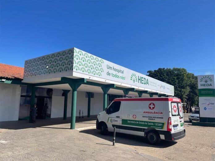 Hospital Estadual Dirceu Arcoverde (HEDA) em Parnaíba PI Hospital Estadual Dirceu Arcoverde (Heda) em Parnaíba - Foto: Foto: Ascom/Sesapi