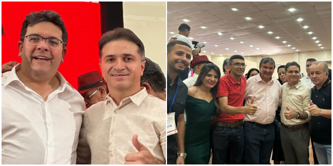 Pré-candidato a prefeito de Simões participa de encontro do PT em Teresina e se reúne com governador Rafael Fonteles e Ministro W. Dias
