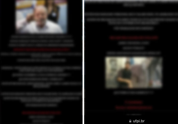 Site da UFPI é hackeado e fica fora do ar
