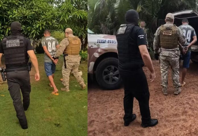 Arma falha três vezes durante tentativa de homicídio e suspeito é preso no PI Suspeito de tentar matar homem a tiros é preso em Pau D'Arco do PI — Foto: Divulgação/PCPI