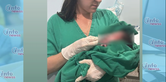 Bebê é abandonada em saco de lixo próximo à igreja no PI; recém-nascida precisa de doação