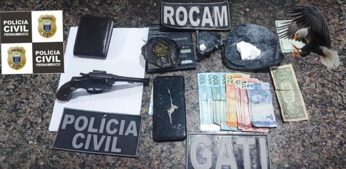 Homem é preso por tráfico e posse ilegal de armas de fogo em Araripina