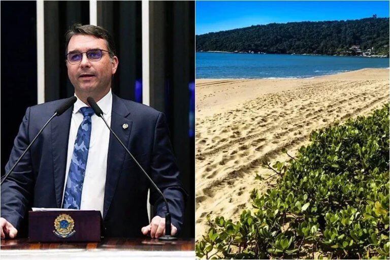 Senador Flávio Bolsonaro diz que alterará PEC das Praias após polêmica Senador Flávio Bolsonaro diz que alterará PEC das Praias após polêmica