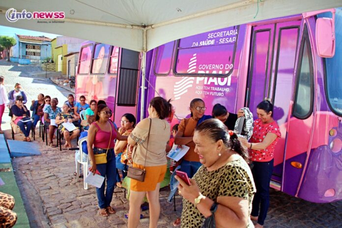 Carreta da Saúde oferta exames gratuitos de mamografia para mulheres de Padre Marcos -IMG_1579