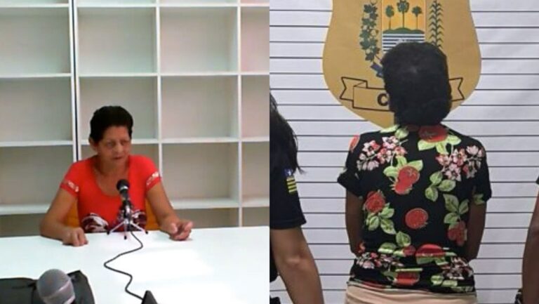 Suspeita nega autoria de envenenamento de crianças no Piauí e afirma que guardava substância para matar ratos e baratas Suspeita nega autoria de envenenamento de crianças no Piauí e afirma que guardava substância para matar ratos e baratas