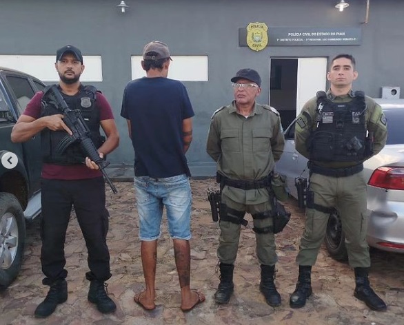 Homem é preso na região de São Raimundo Nonato por torturar filho com queimaduras de cigarro