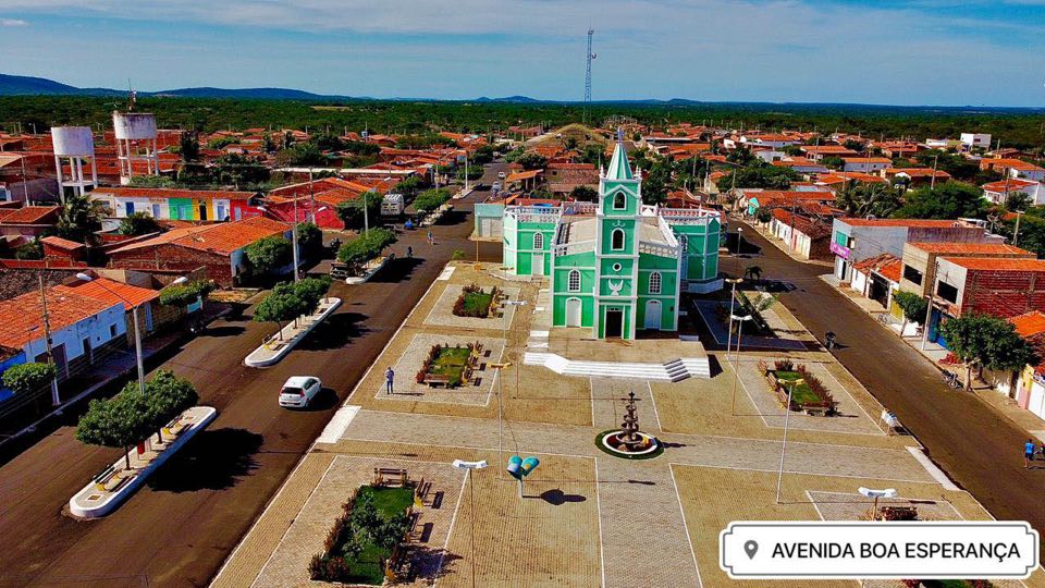 Imagem do centro de Curral Novo do Piauí Imagem do centro de Curral Novo do Piauí