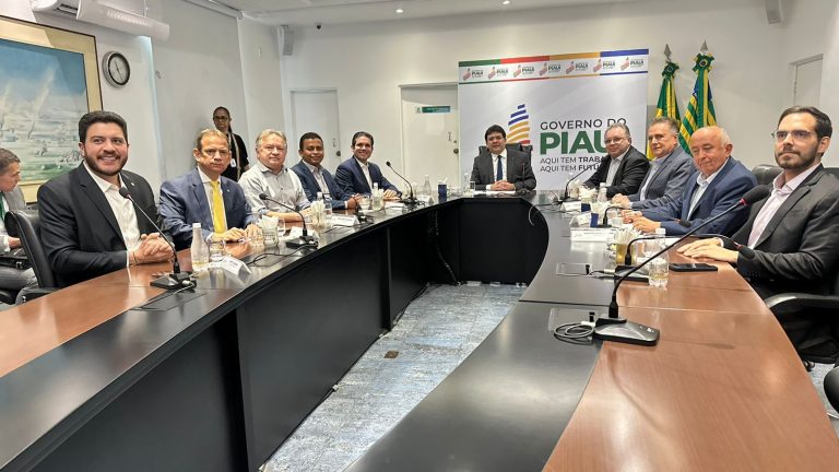 Deputados federais e governador do Piauí se reúnem com Hugo Motta em Teresina Deputados federais e governador do Piauí se reúnem com Hugo Motta em Teresina