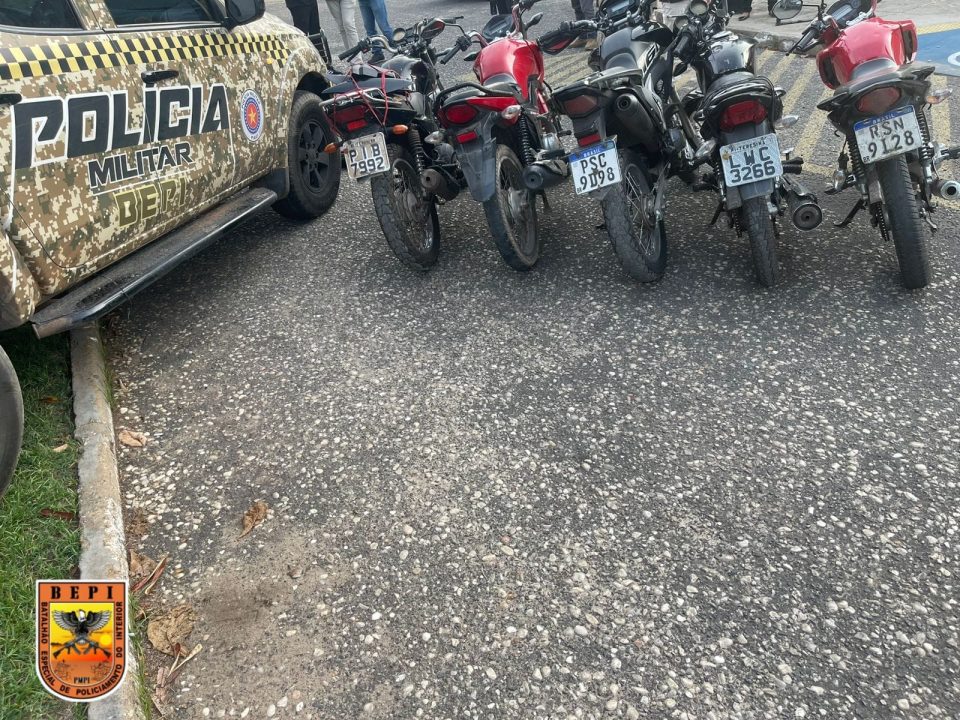 BEPI desarticula quadrilha especializada em roubos e furtos de motocicletas no Piauí