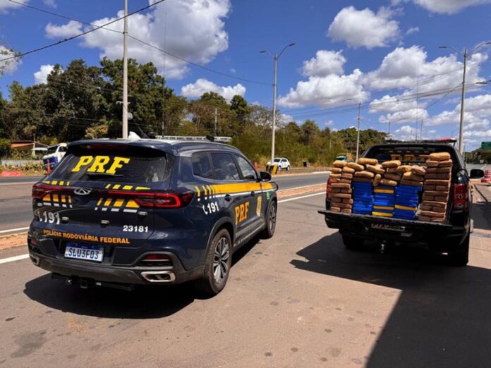 Cocaína foi a droga mais apreendida nas rodovias federais do Piauí em 2024 - Viatura da PRF