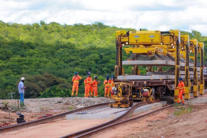 Ferrovia Transnordestina Obras da Ferrovia Transnordestina - Foto: Marcio Ferreira/MT